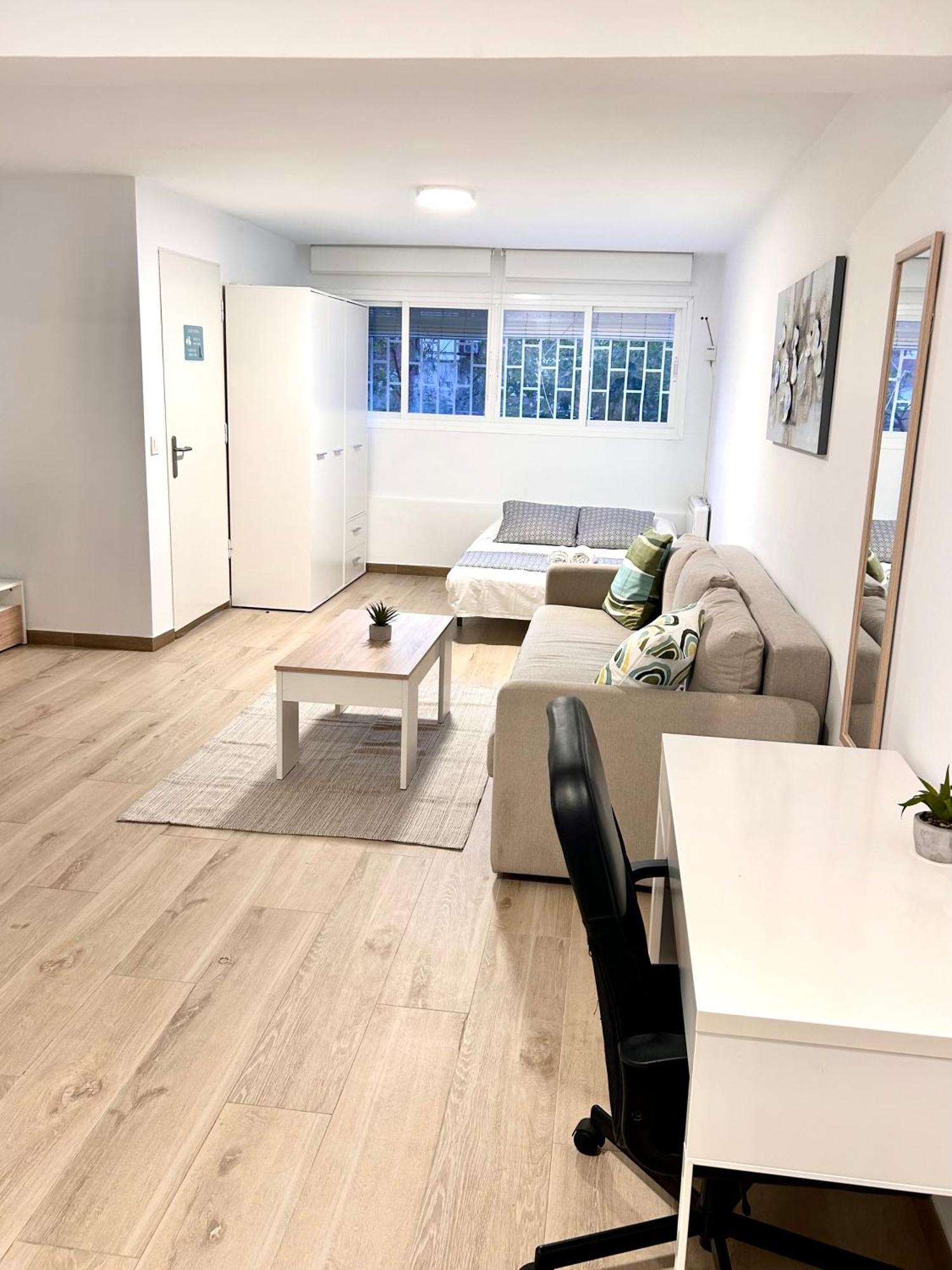 Apartamentos Ribadeo Madrid Buitenkant foto